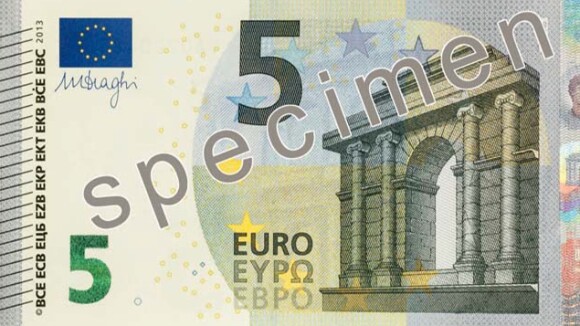 Un nouveau billet de 5 euros quasi identique bientôt en circulation
