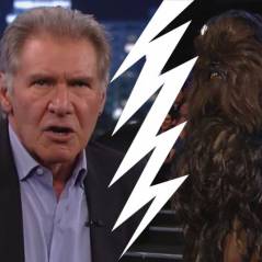 Star Wars : clash entre Harrison Ford et Chewbacca chez Jimmy Kimmel