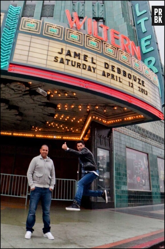 Jamel Debbouze à Los Angeles le 13 avril 2013