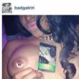 Encore du classé X sur l'Instagram de Rihanna
