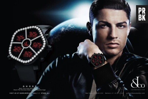 Cristiano Ronaldo, séducteur pour Jacob & Co