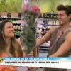 Geoffrey offre un bouquet de roses à Capucine dans les Anges de la télé-réalité 5