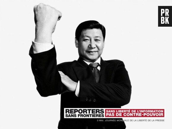 Le nouveau président chinois Xi Jinping fait partie de la liste des "prédateurs" de RSF