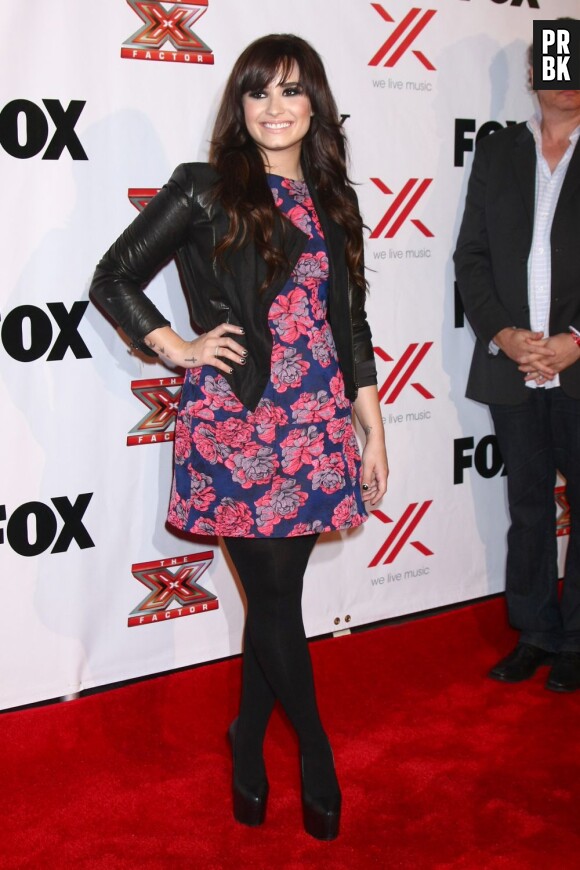 Demi Lovato pas assez mince pour apparaître dans X Factor US ?