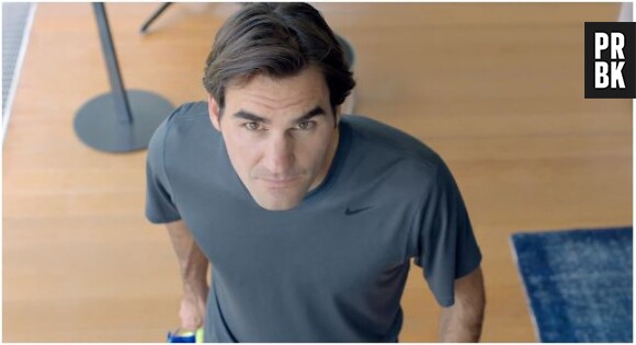 Roger Federer affronte un adversaire volant