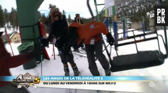 La gamelle de Thomas dans les Anges 5.