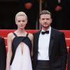 Justin Timberlake et Carey Mullingan pour la montée des marches du film 'Inside Llewyn Davis' au Festival de Cannes le 19 mai 2013