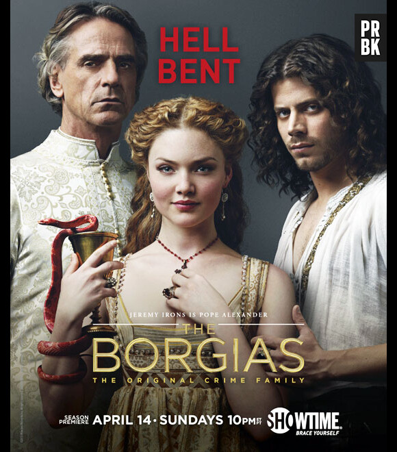 Showtime annule la série The Borgias avec Jeremy Irons