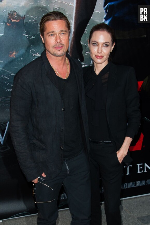 World War Z : Brad Pitt et Angelina Jolie font la promo du film à Paris