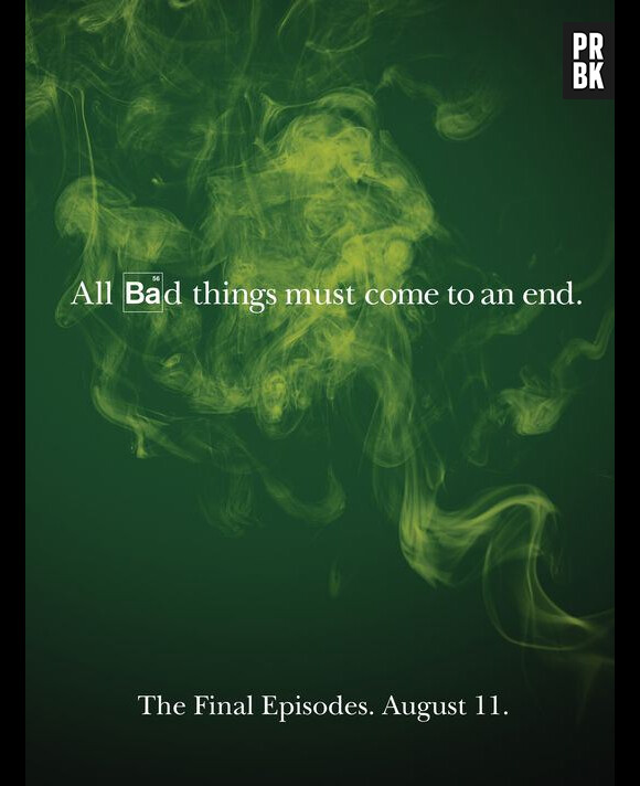 Breaking Bad saison 8 : première affiche promo pour une saison sombre
