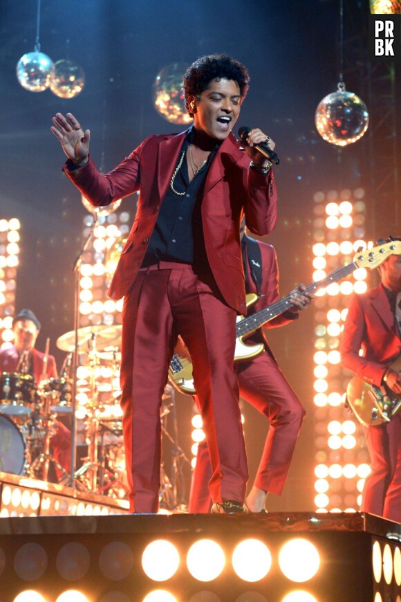 Bruno Mars à Las Vegas en mai 2013