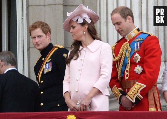 Kate Middleton pendant sa dernière sortie officielle avant accouchement, le 15 juin 2013 à Londres