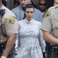 Kim Kardashian et sa faute de goût à Los Angeles le 13 avril 2013.