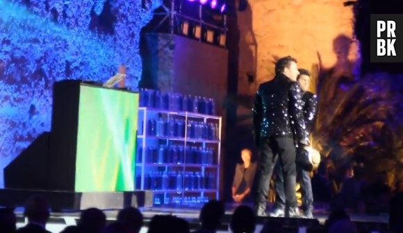 Jamel Debouzze et Michaël Youn jouent les Daft Punk au Marrakech du rire 2013