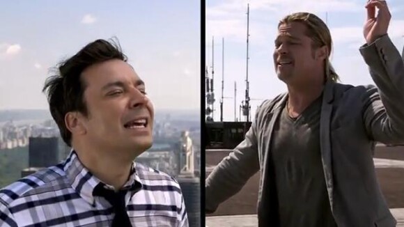 Brad Pitt roi de la coolitude : son Yodel complètement WTF avec Jimmy Fallon