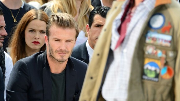 David Beckham de retour à Paris... pour le défilé Louis Vuitton