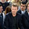 David Beckham a assité au défilé Louis Vuitton de la Fashion Week 2013