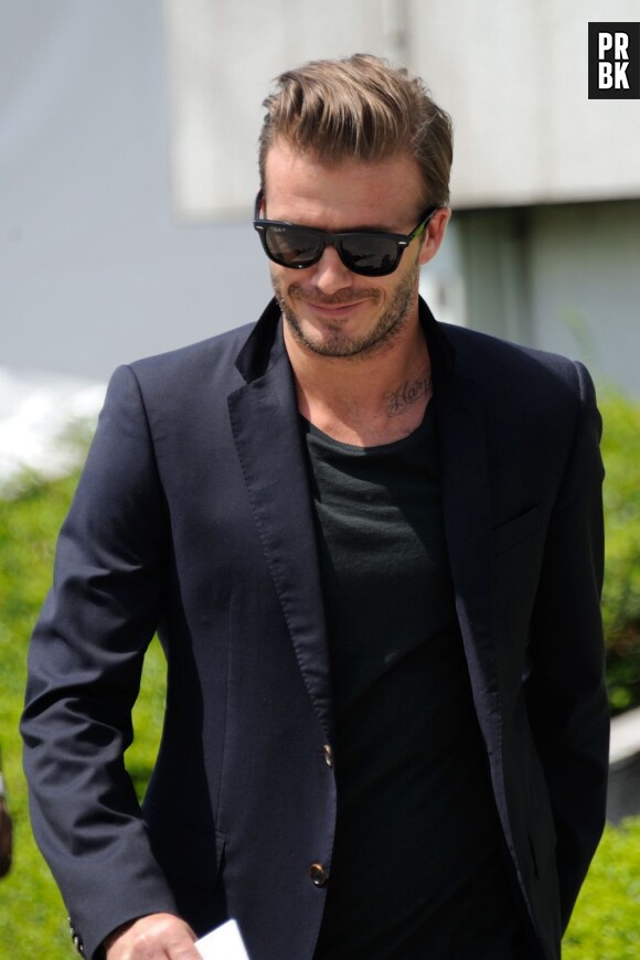 David Beckham : encore un sans-faute fashion, jeudi 27 juin 2013 à Paris