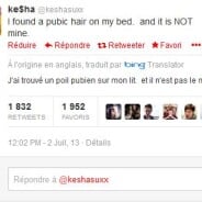 Kesha : &quot;mais à qui est ce poil pubien ?&quot;, nouveau coup de folie sur Twitter