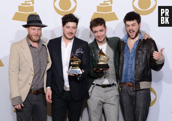 Mumford & Sons : récompensé aux Grammy Awards 2013