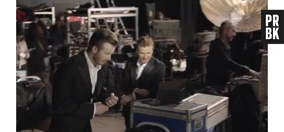 David Beckham dans un spot publicitaire pour la chaîne Sky Sports