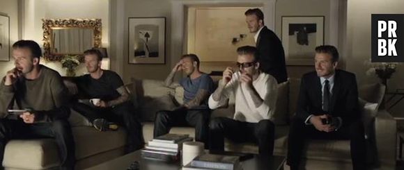 David Beckham dans un spot publicitaire pour la chaîne Sky Sports