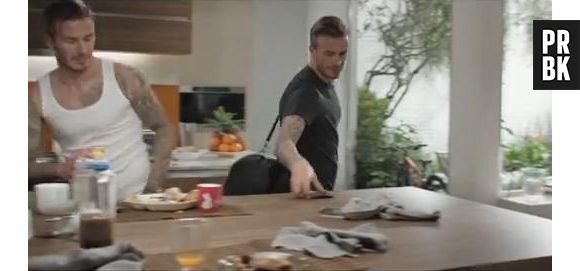 David Beckham dans un spot publicitaire pour la chaîne Sky Sports