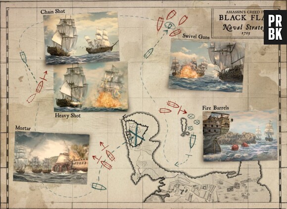 Assassin's Creed 4 : la stratégie navale aura son mot à dire dans le jeu