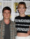 Josh Hutcherson et Jennifer Lawrence complices au Comic Con 2013