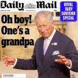 Kate Middleton et son bébé à l'honneur en Une du Daily Mail, le mardi 23 juillet 2013