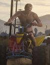 GTA 5 : Trevor en quad