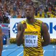 Usain Bolt fait le show lors de la finale du 100m à Moscou