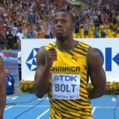 Usain Bolt en mode clown : show comique avant sa finale du 100m