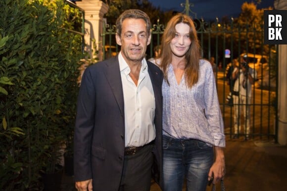 Carla Bruni et Nicolas Sarkozy sont en vacances dans leur maison du Cap-Nègre dans le Var