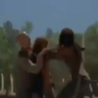 The Walking Dead saison 4 : Michonne en danger dans un extrait