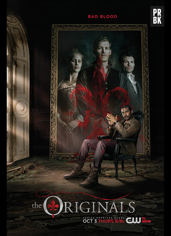 The Originals saison 1 : les Originaux en peinture sur un poster