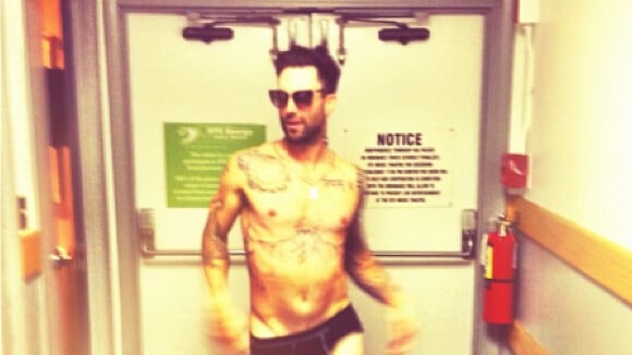 Adam Levine : slip party sur Instagram