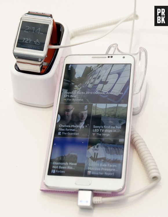 Galaxy Gear : la montre connectée de Samsung sort le 25 septembre 2013