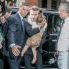 David et Harper Beckham : émeute à la sortie d'un restaurant à New-York
