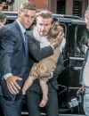 David et Harper Beckham : émeute à la sortie d'un restaurant à New-York