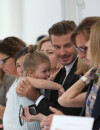 David et Harper Beckham à la Fashion Week de New-York