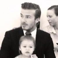 David Beckham : sa petite Harper star de la Fashion Week à New-York