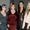 Kelly Osbourne, Christina Hendricks, Molly Sims... à la Mercedes Benz Fashion Week de New-York en septembre 2013