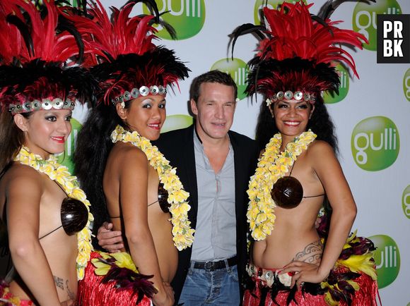 Benjamin Castaldi lors de la conférence de presse de rentrée de Gulli, le 9 septembre 2013