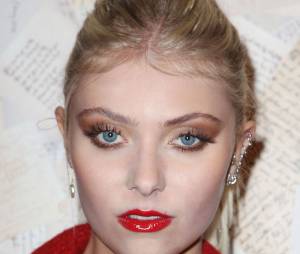Taylor Momsen : un maquillage léger à la Fashion Week de New York le 11 septembre 2013