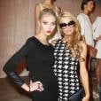 Taylor Momsen et Paris Hilton à la Fashion Week de New York le 11 septembre 2013