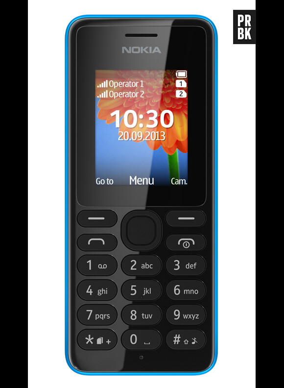Le Nokia 108 est doté d'un écran couleur