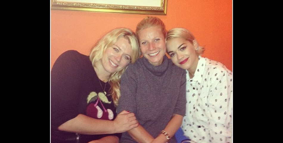 Rita Ora, Gwyneth Paltrow et Amanda de Cadenet sur Instagram, le 19 septembre 2013