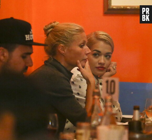 Rita Ora et Gwyneth Paltrow photographiées à Los Angeles, le 19 septembre 2013