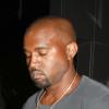 Kanye West tire la tronche à la sortie d'un restaurant de L.A, le 20 septembre 2013